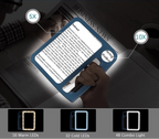 Reading Magnifier 5x 10x LED USB Rechargeable