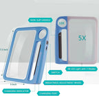 Reading Magnifier 5x 10x LED USB Rechargeable