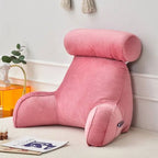 Reading Pillow Ergonomic Backrest & Extended Armrests