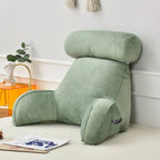 Reading Pillow Ergonomic Backrest & Extended Armrests