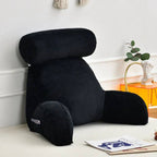 Reading Pillow Ergonomic Backrest & Extended Armrests