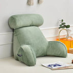 Reading Pillow Ergonomic Backrest & Extended Armrests