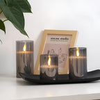 Realistic 3D Flicker LED Flameless Candle Set (Remote & Timer)