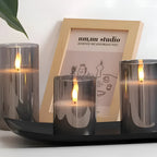 Realistic 3D Flicker LED Flameless Candle Set (Remote & Timer)