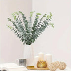 Realistic & Flexible Eucalyptus Stem Bundle (24 Leaves)