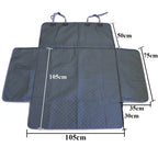 Rear Seat Cover Pet Protector Waterproof Machine Washable