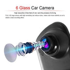 Rearview Mirror Dash Cam Dual 1080P Front & Rear
