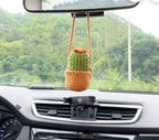 Rearview Mirror Ornament Handmade Wool Lightweight