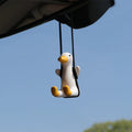 Rearview Mirror Ornament Resin Scented Duck Charm