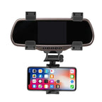 Rearview Mirror Phone Holder Universal 360 Degree Swivel