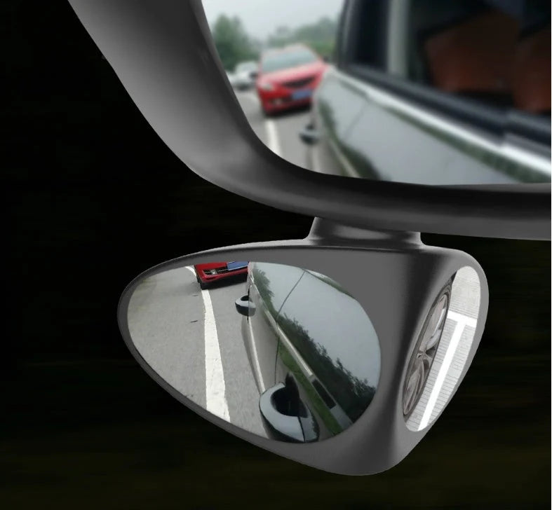 Rearview Mirror Triangle Blind-Spot Eliminator Universal Clip-On