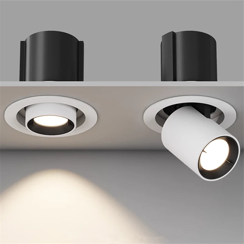 Recessed Ceiling Light Integrated Dimmable LED Die-Cast Aluminum