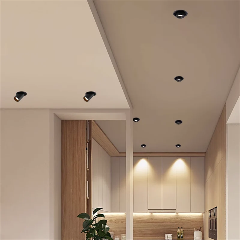 Recessed Ceiling Light Integrated Dimmable LED Die-Cast Aluminum