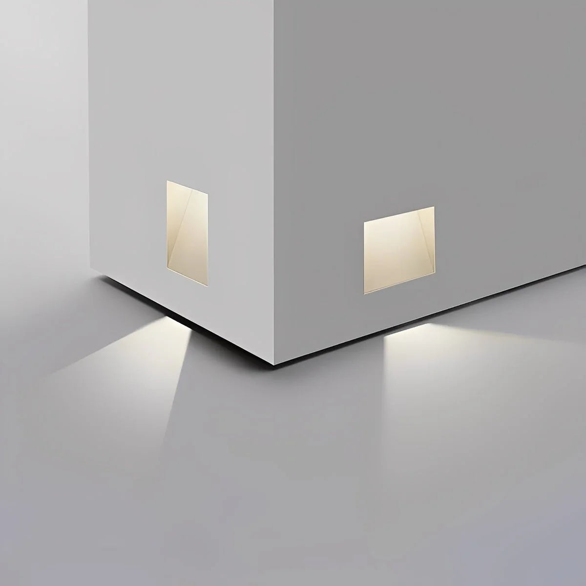 Recessed Hallway Light Motion & Dusk Sensor Warm White Indirect