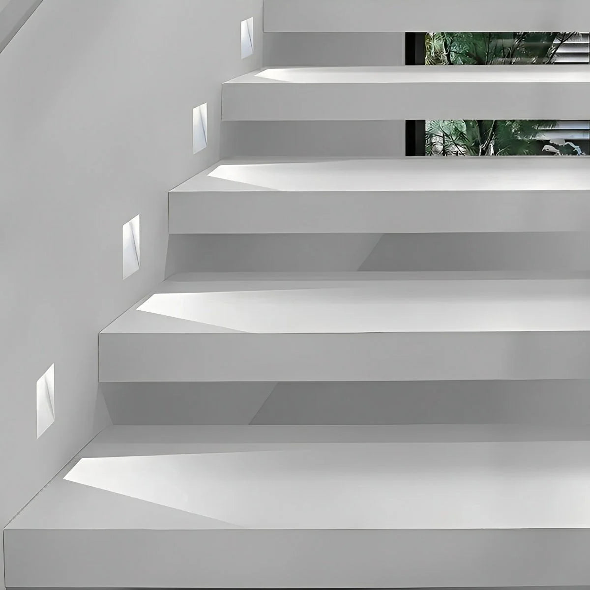 Recessed Hallway Light Motion & Dusk Sensor Warm White Indirect