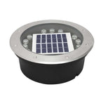 Recessed Solar Garden Light Auto Light Sensor Weather-Resistant