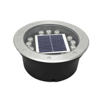 Recessed Solar Garden Light Auto Light Sensor Weather-Resistant