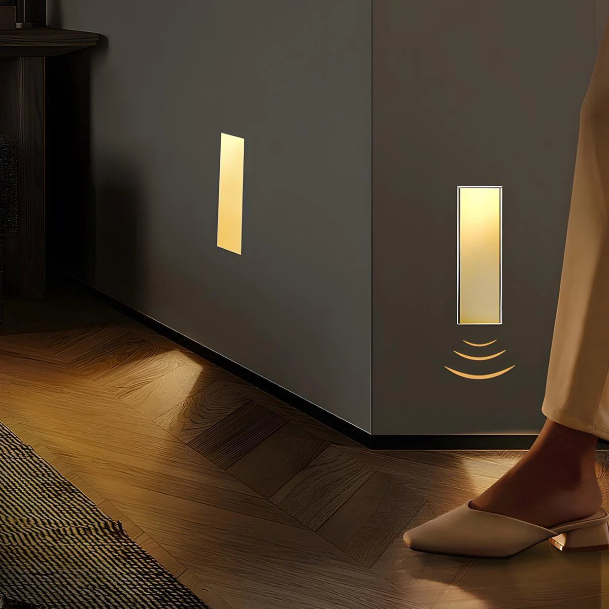 Recessed Stair & Hallway Light Motion Sensor LED Warm White