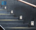 Recessed Stair Light Motion-Activated LED Acrylic Diffuser