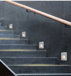Recessed Stair Light Motion-Activated LED Acrylic Diffuser