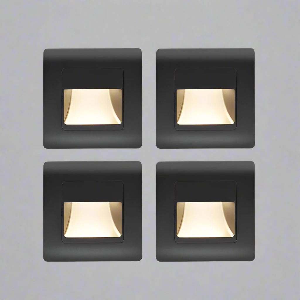 Recessed Stair Light Motion-Activated LED Acrylic Diffuser