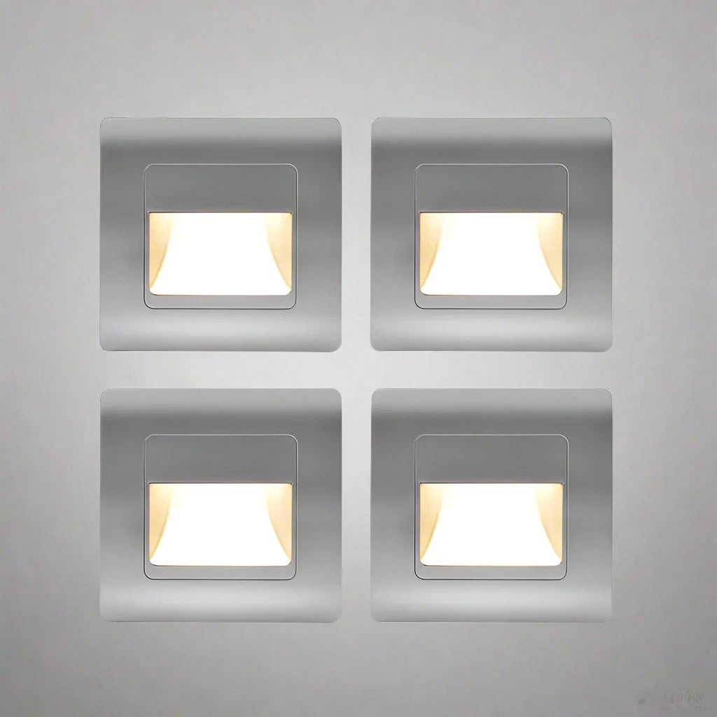Recessed Stair Light Motion-Activated LED Acrylic Diffuser