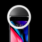 Rechargeable Dimmable Clip-On Ring Light