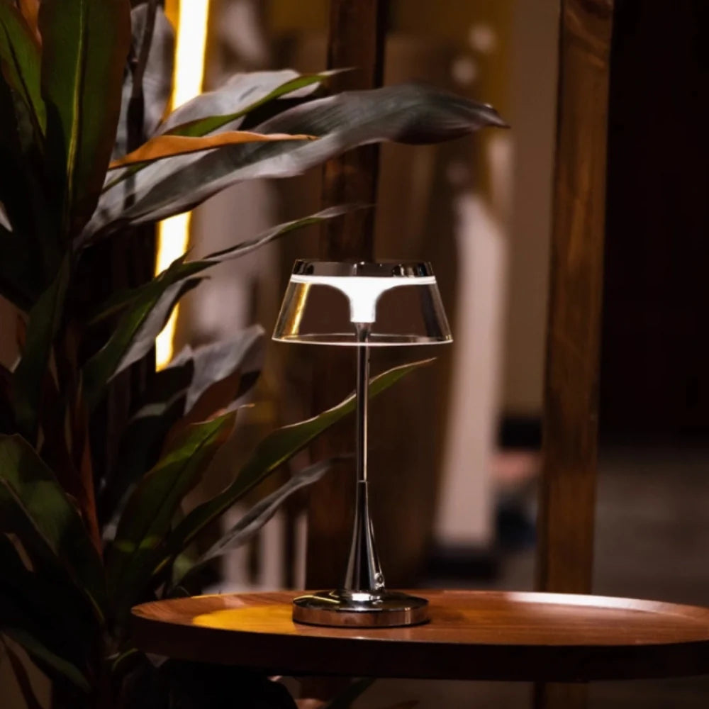 Rechargeable Dimmable & Color-Adjustable Table Lamp