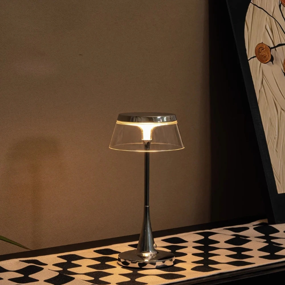 Rechargeable Dimmable & Color-Adjustable Table Lamp