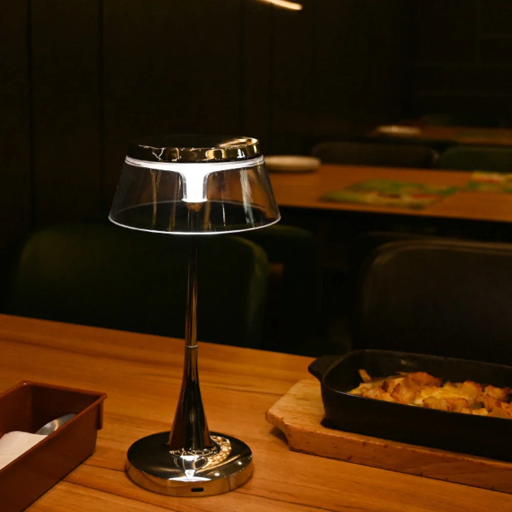 Rechargeable Dimmable & Color-Adjustable Table Lamp