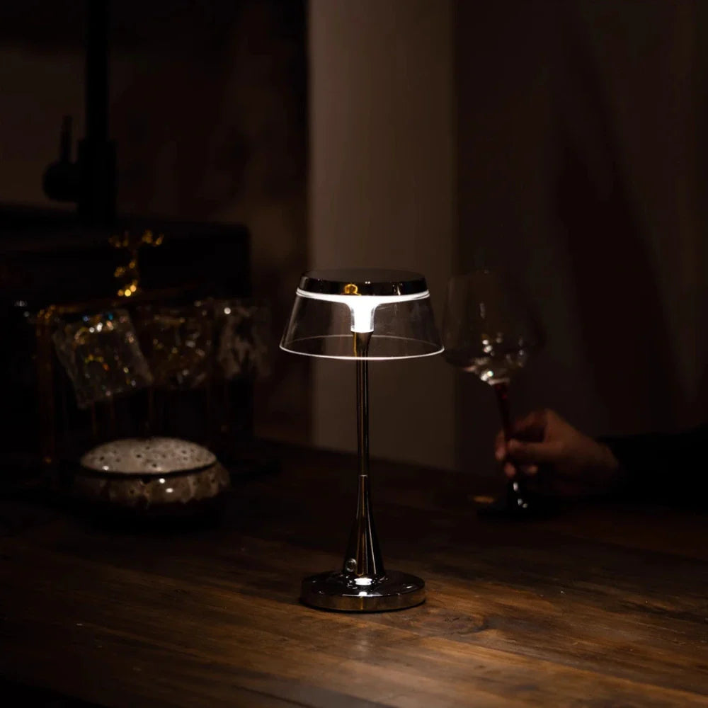 Rechargeable Dimmable & Color-Adjustable Table Lamp
