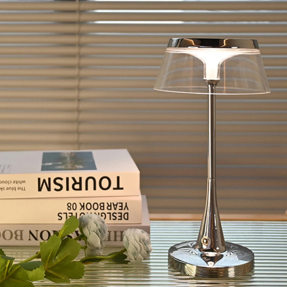 Rechargeable Dimmable & Color-Adjustable Table Lamp