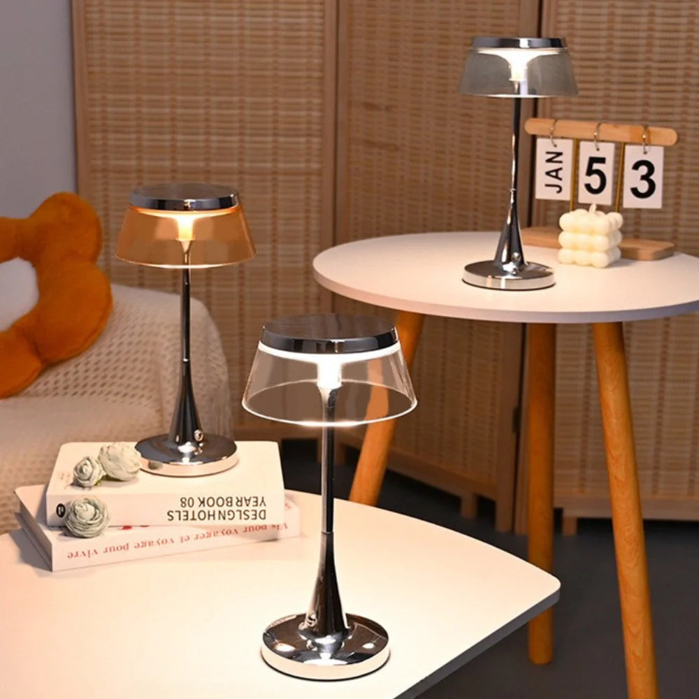 Rechargeable Dimmable & Color-Adjustable Table Lamp
