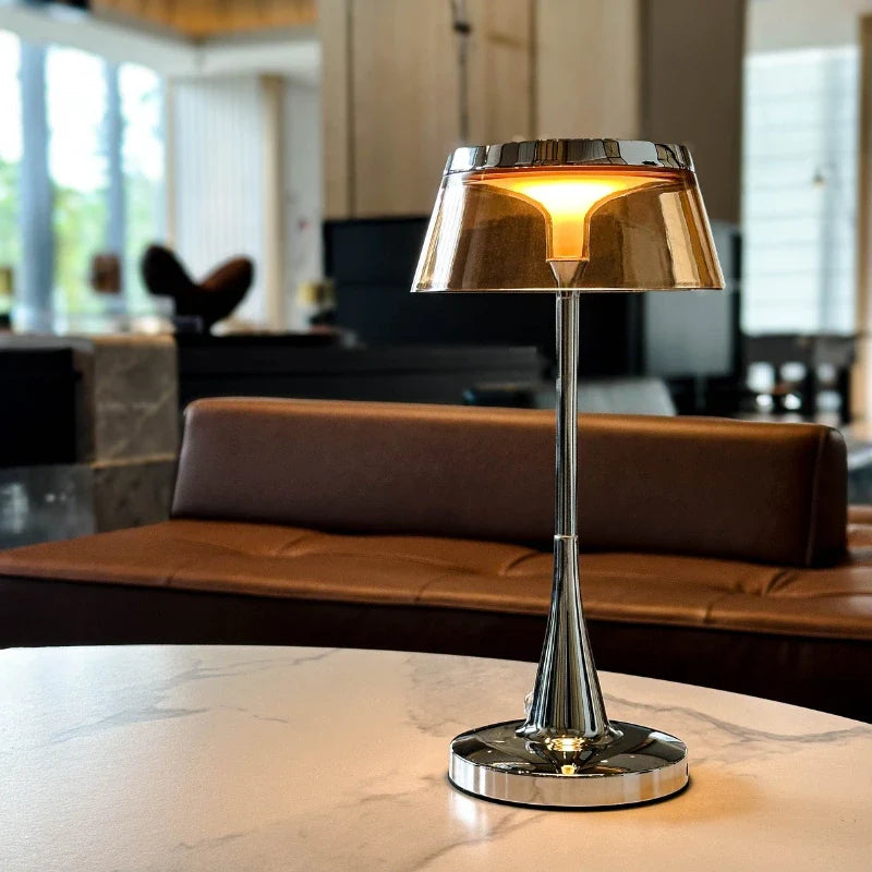 Rechargeable Dimmable & Color-Adjustable Table Lamp