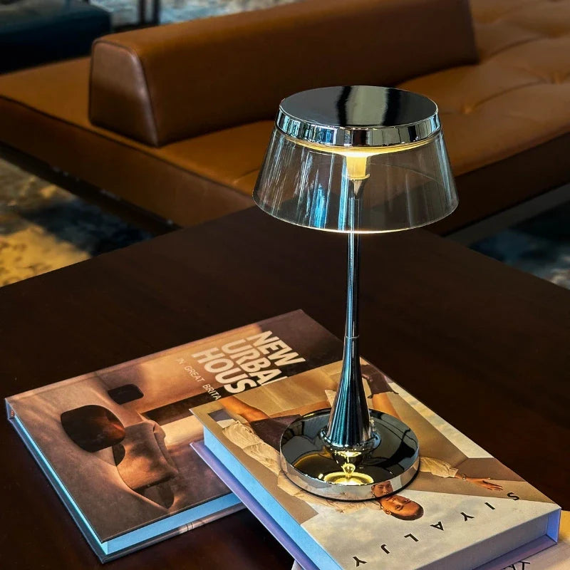 Rechargeable Dimmable & Color-Adjustable Table Lamp