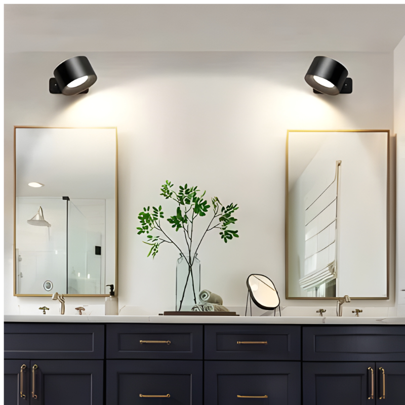 Rechargeable Magnetic 360° Pivot Wall Sconce