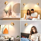Rechargeable Magnetic 360° Pivot Wall Sconce