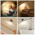 Rechargeable Magnetic 360° Pivot Wall Sconce