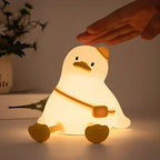 Rechargeable Squeeze-To-Dim Silicone Night Light