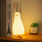 Rechargeable Squeeze-To-Dim Silicone Night Light