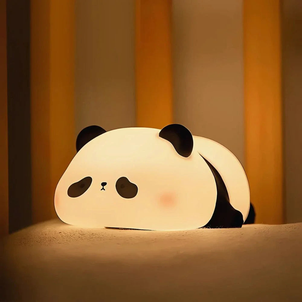 Rechargeable Squeeze-To-Dim Silicone Night Light