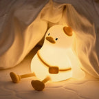 Rechargeable Squeeze-To-Dim Silicone Night Light