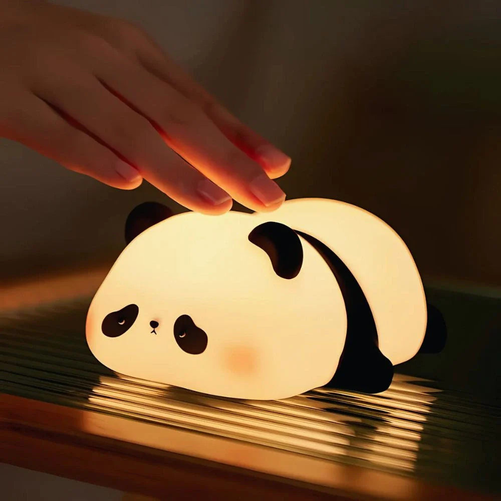 Rechargeable Squeeze-To-Dim Silicone Night Light
