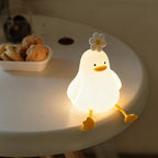 Rechargeable Squeeze-To-Dim Silicone Night Light