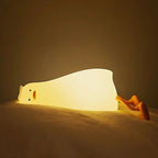 Rechargeable Squeeze-To-Dim Silicone Night Light