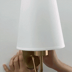 Rechargeable Wireless RGB Retro Wall Sconce