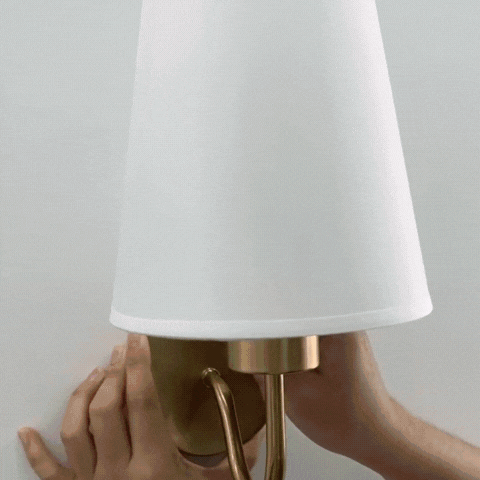 Rechargeable Wireless RGB Retro Wall Sconce