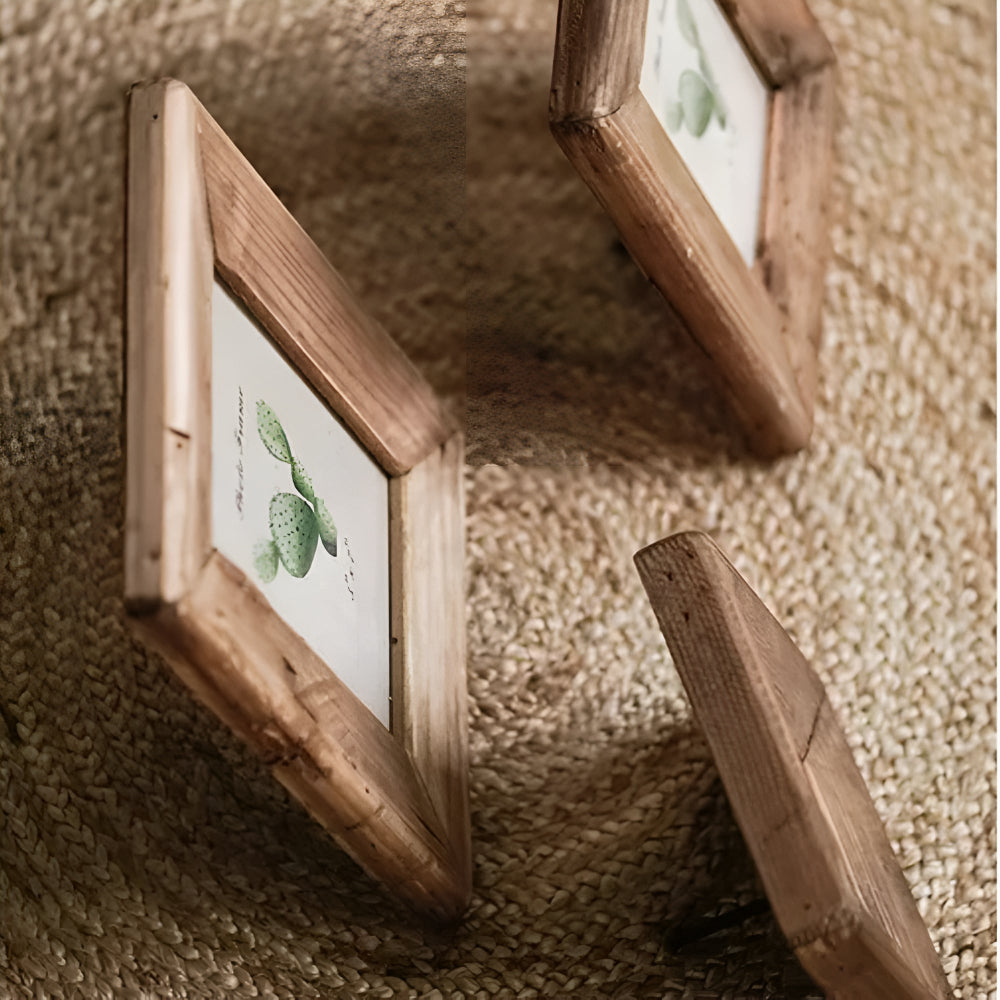 Reclaimed Pine Weathered Picture Frame Set