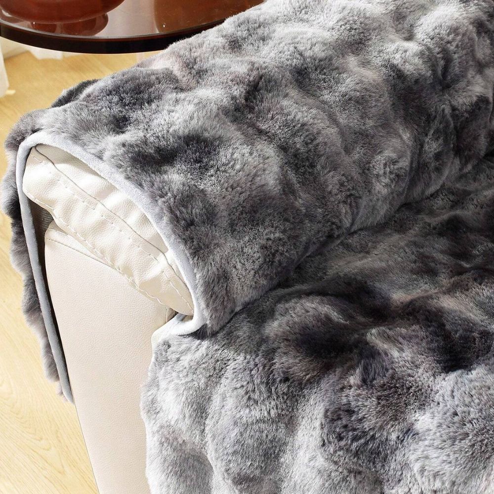 Recliner & Armchair Cover Velvety Microfiber Non-Slip Bottom