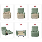 Recliner Chair Cover Fitted Microfiber Side Pocket